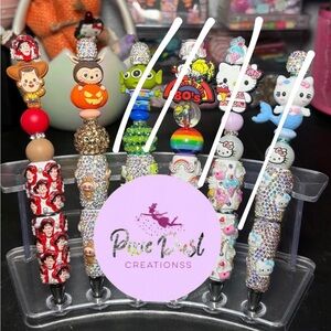 Cartoon character focal writing pens